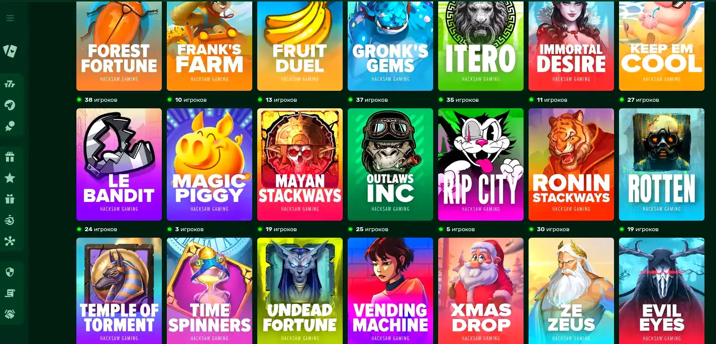 Мобильная версия казино Вулкан Миллион на телефоне